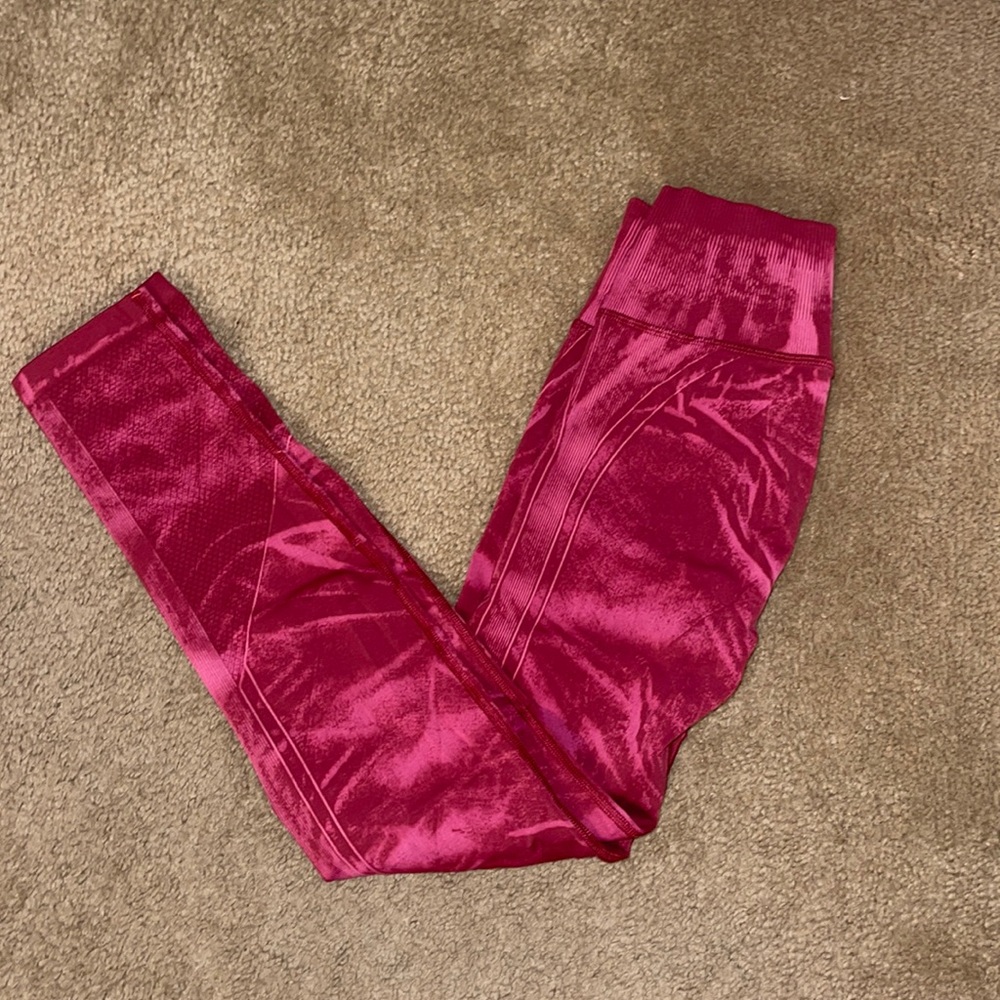Limited edition, Lulu, tie-dye leggings